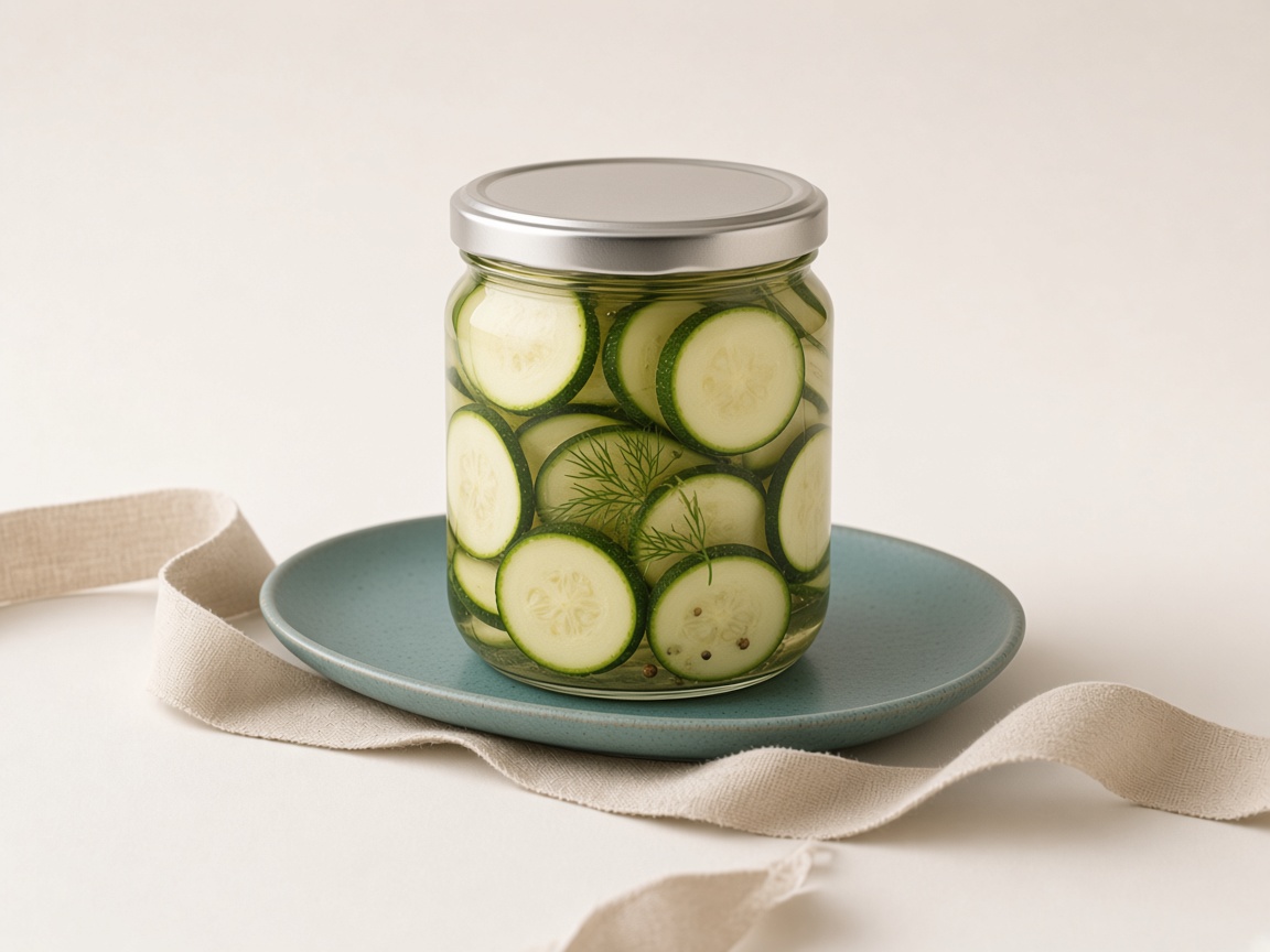 Canned zucchini