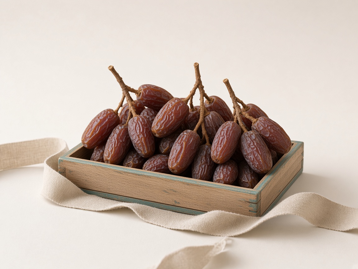 Branched Deglet Nour dates